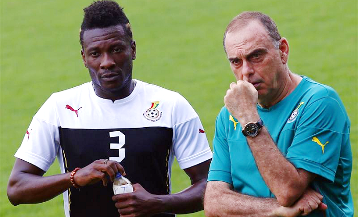 Black star skipper and coach  Avram  Grant